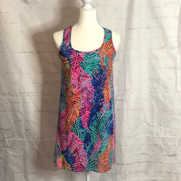 Lilly Pulitzer Betty Electric Feel racer back XS - Picture 2 of 8